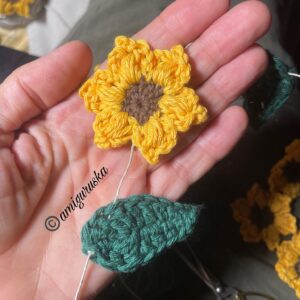 Guirnalda 10 girasoles
